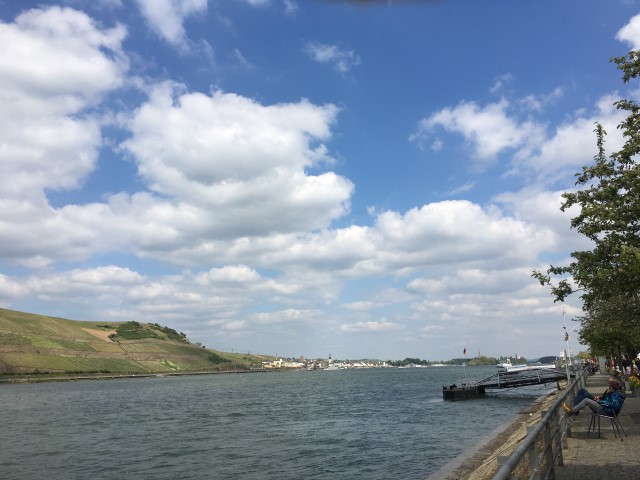 In Bingen am Rhein